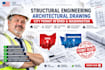 structural engineering, architectural drawing, city permit in ohio, washington