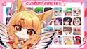 draw twitch emotes chibi emotes vtuber emotes sub badges animated emotes vtuber