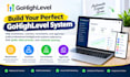 set up gohighlevel CRM automation, website, workflow and ghl sales funnel
