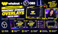 design professional whatnot stream overlays with obs