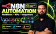 build n8n automation workflows and API integrations