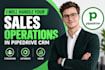 handle your sales operation in pipedrive crm