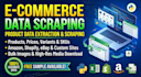 scrape ecommerce products, prices, and store data using python