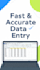 do data entry fast