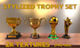 design custom 3d trophy, award, medal or cup stl models for 3d printing projects