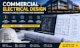 create commercial electrical design power plans and construction drawings