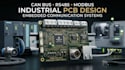 design can bus rs485 modbus pcb for embedded industrial automation
