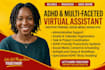 executive personal adhd virtual assistant social media manager VA gohighlevel VA