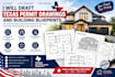 draft texas permit drawings and building blueprints