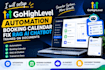 do gohighlevel automation booking calender fix rag ai chatbot trained document