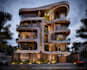 3d building exterior design and realistic rendering