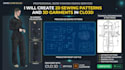 create 2d sewing patterns and 3d garments in clo3d
