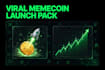 create a viral memecoin launch pack with x promo content