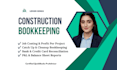 do USA construction bookkeeping in quickbooks online