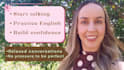 help you practice english conversation with confidence