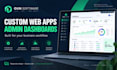 build a custom web application and admin dashboard