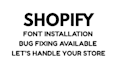 do shopify font installation shopify store expert