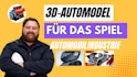 create high quality 3d car models and game ready for vehicle rendering