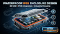 design a waterproof ip65 enclosure