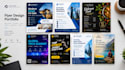 design a modern professional flyer