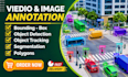image annotation, polygon, bounding box and data labeling
