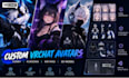 create custom vrchat avatar, furry fursona, anthro character and 3d model