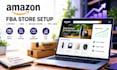 setup fba amazon store setup product listing with seo amazon store setup ppc ads