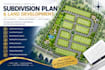 design subdivision plans, lot layouts and land development plans