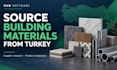 help you source construction materials from turkey