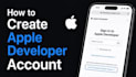 create apple developer accounts individual and company