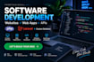 develop a professional website or custom web application