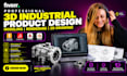 do 3d cad industrial design, 3d cad modeling and rendering for manufacturing