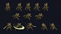 create pixel art animation, pixel art sprite sheets, and environments