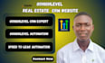 design ghl landing page and ghl real estate CRM website