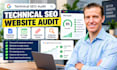 technical seo website audit duplicate content on page canonical issues indexing