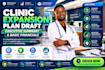 do your clinic expansion plan draft, executive summary and basic financials