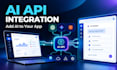 integrate ai apis into your website or software