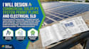 design commercial solar pv system permit plans and electrical sld