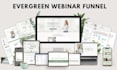create webinar funnel, webinar setup course launch webinar page and email funnel
