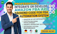 integrate or develop amazon fba api backend code for fba automation system