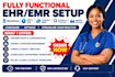 setup bestnotes office ally practice mate qualifacts carelogic medicspremier