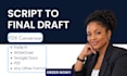 review and fix your screenplay formatting in final draft