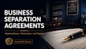 draft llc ownership separation document and dissolution agreement as US lawyer