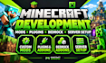 code custom minecraft plugins in java and skript spigot fabric mod fix modpack