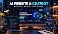 do ai website, web app, chatbot, chatapp, ai app and full stack development