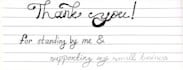 write custom calligraphy quotes and handwritten letters