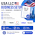 register USA llc, ein, mercury, wise, payoneer and stripe setup