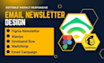 design responsive email newletter campaign setup