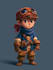 draw 2d game character or 2d game character