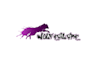 design wolf tail art logo